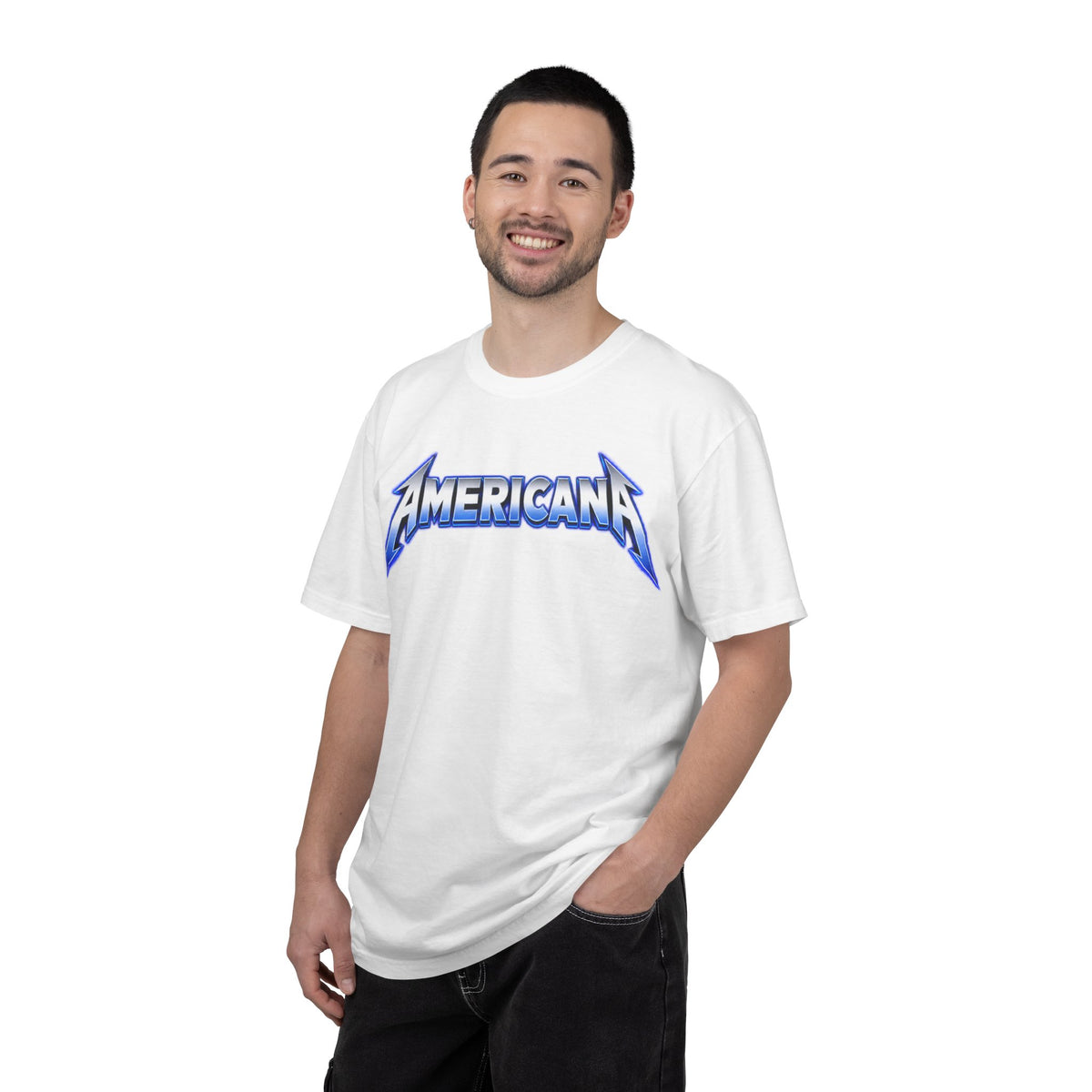 Americana BJJ Graphic Tee – Heavyweight Cotton with Bold Mat Theory Design