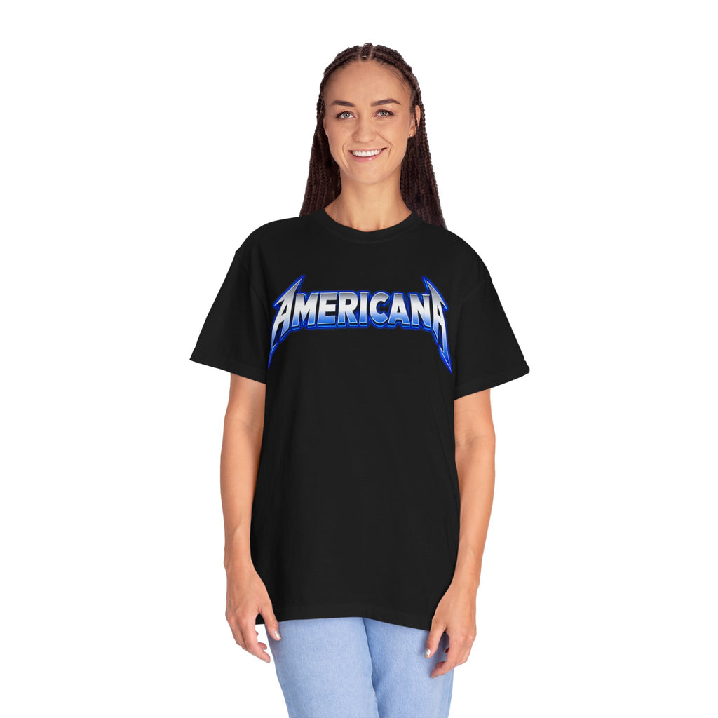 Americana BJJ Graphic Tee – Heavyweight Cotton with Bold Mat Theory Design